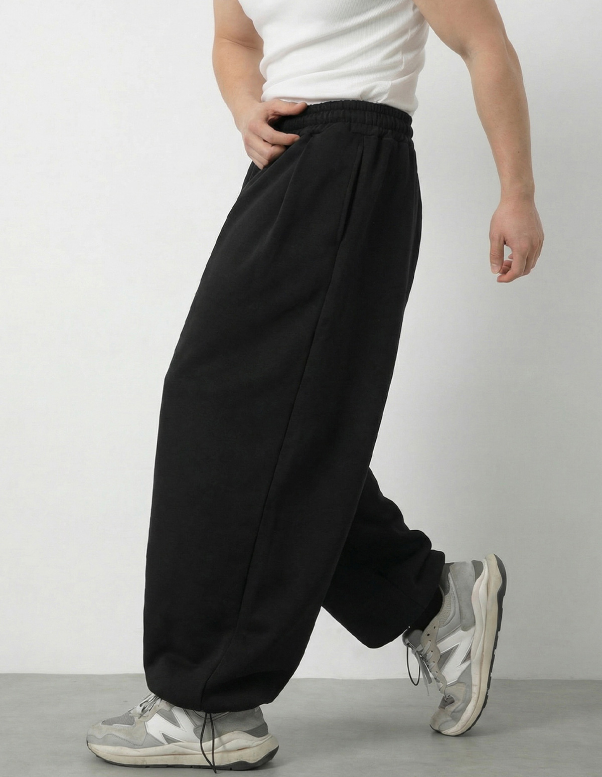 The Hudson Wide Sweatpants