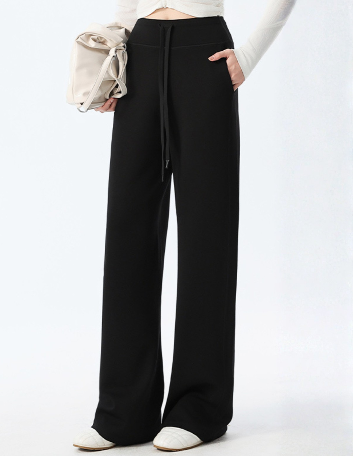 The Sora Air Layer Wide-Leg Pants