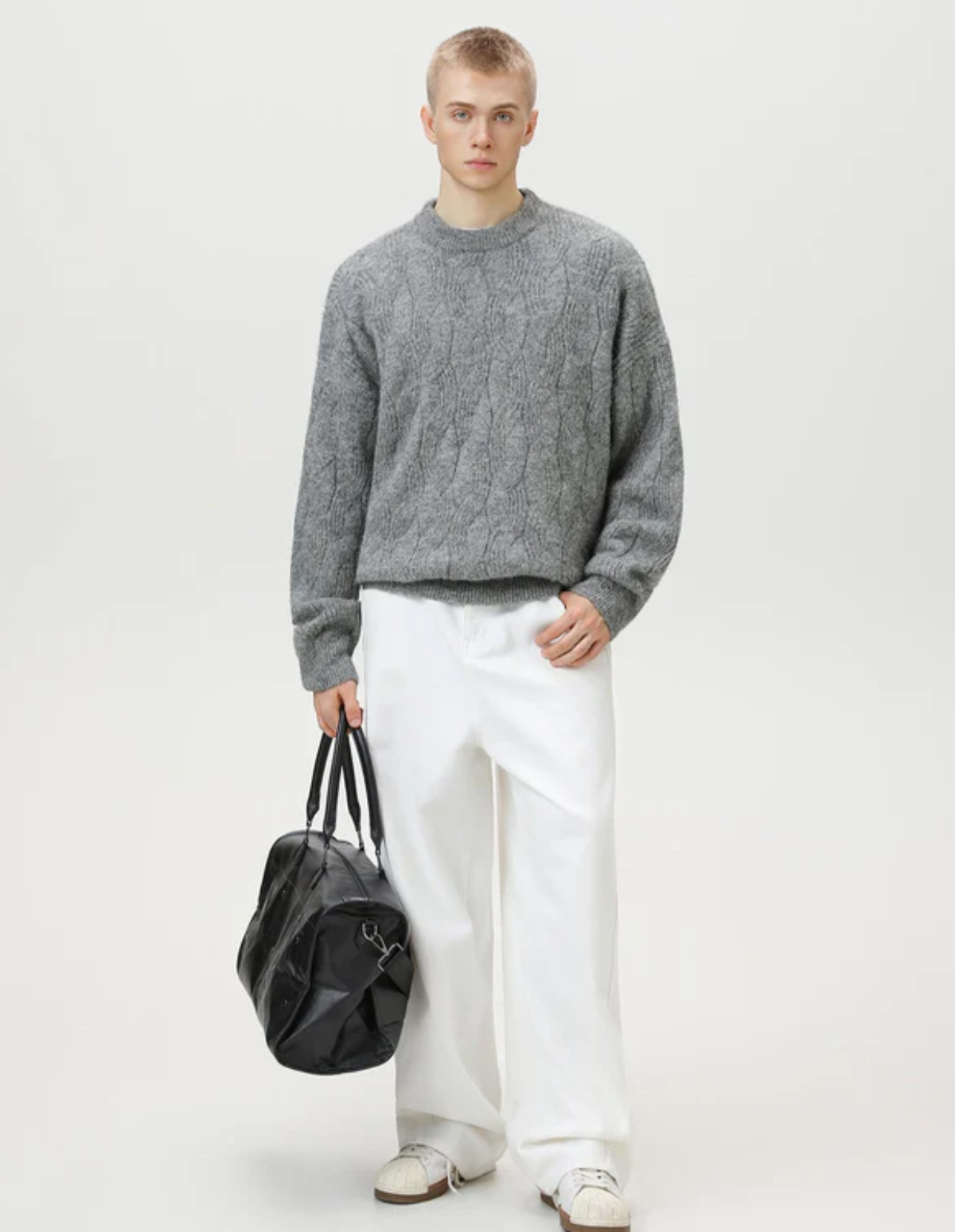 Oversized Cable Knit Sweater