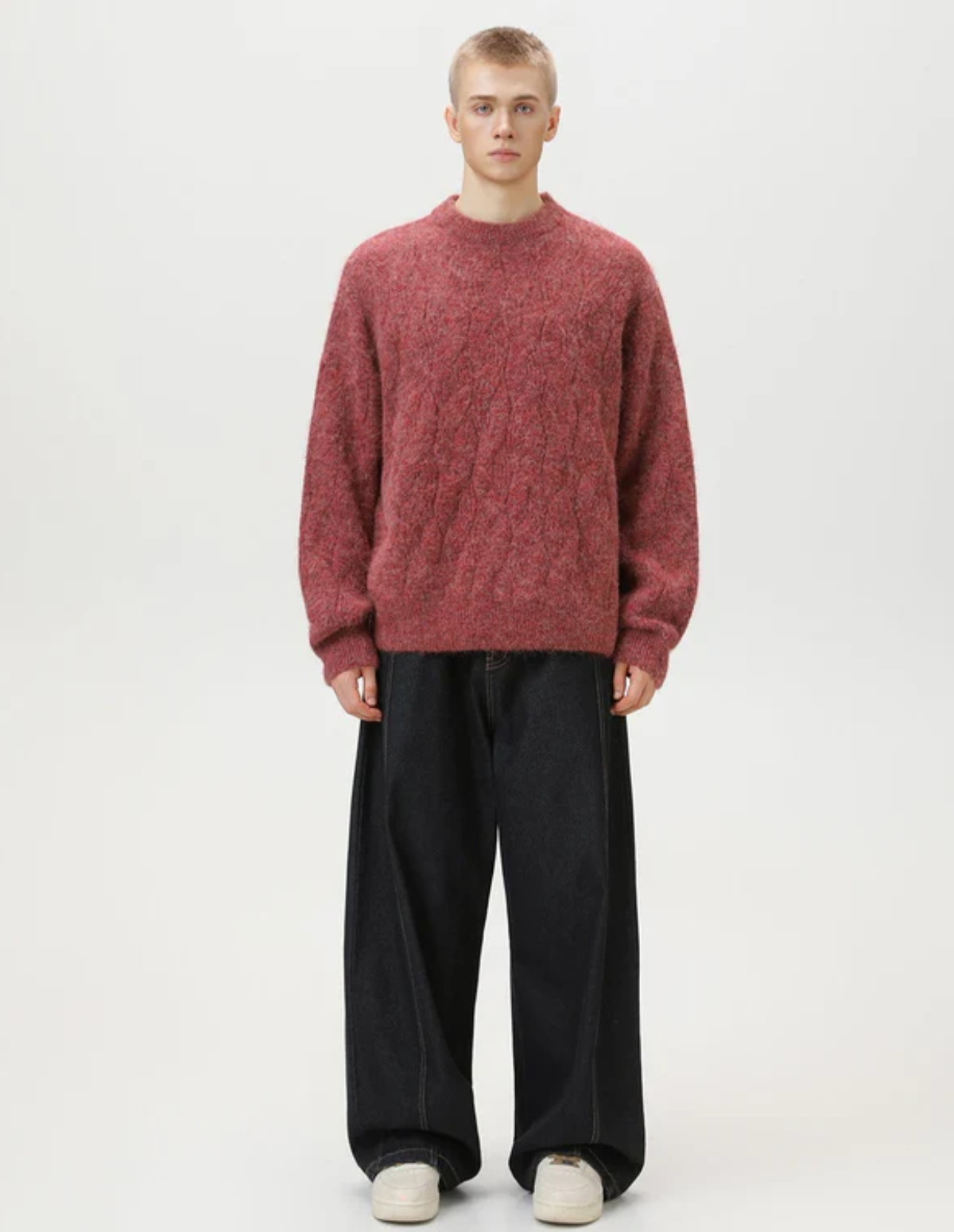 Oversized Cable Knit Sweater