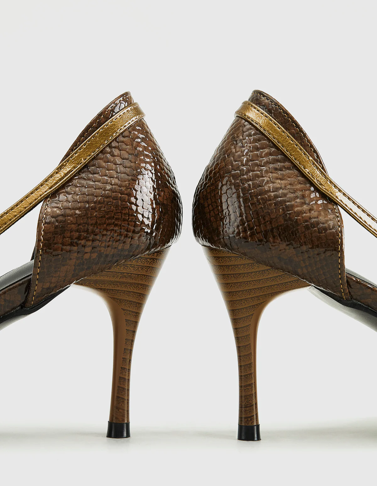 The Seraphine Snakeskin Pumps