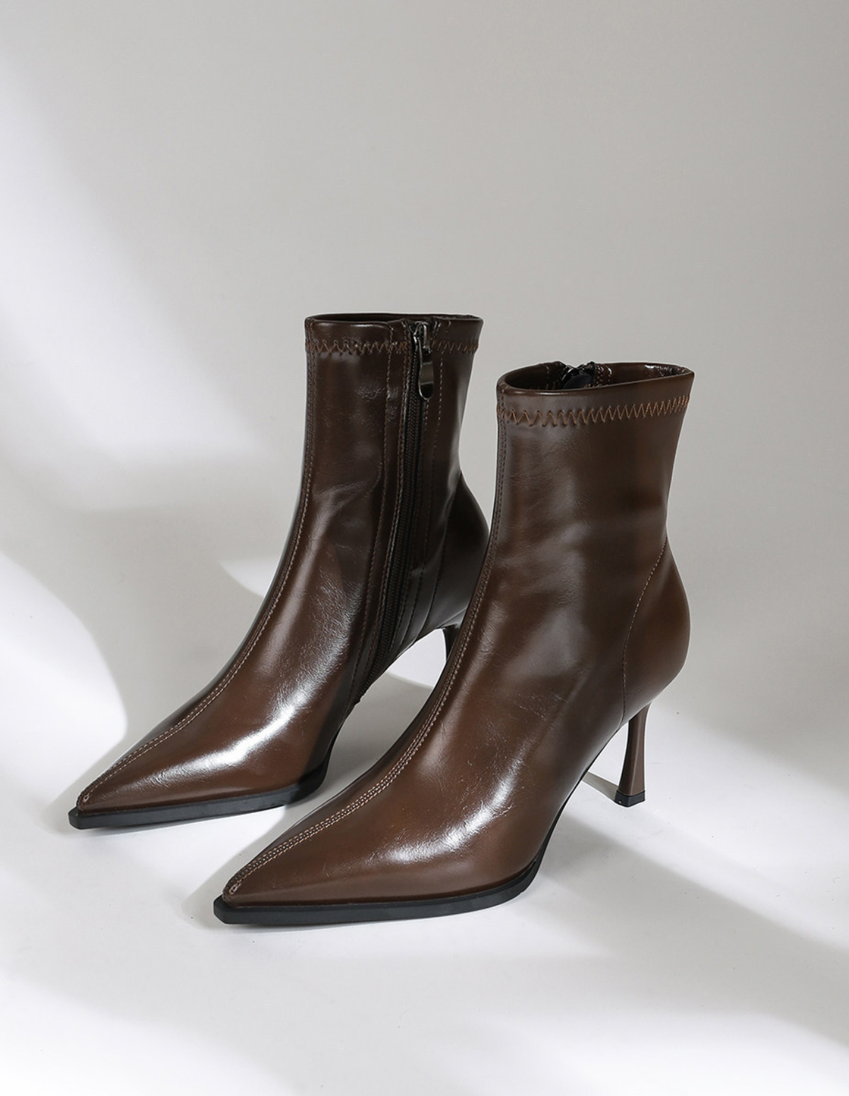 The Celmira Pointed Ankle Boots
