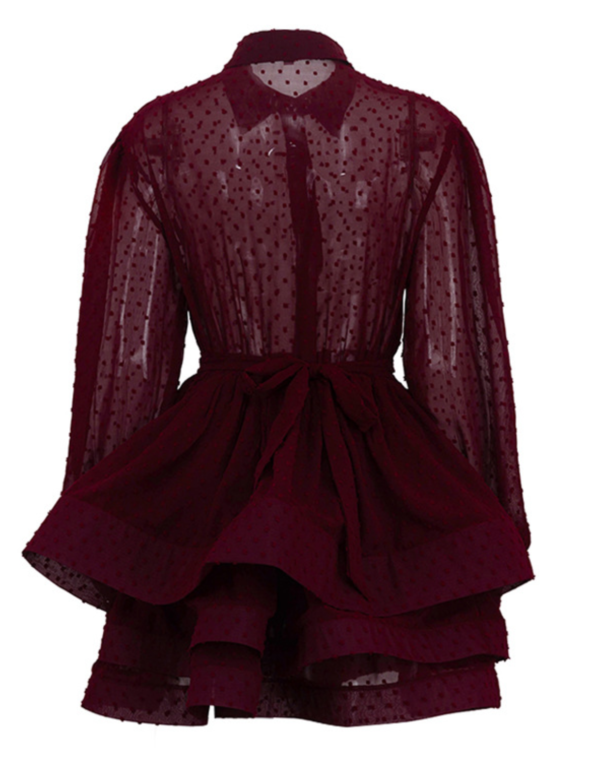 The French Cropped Lace-Up Dress