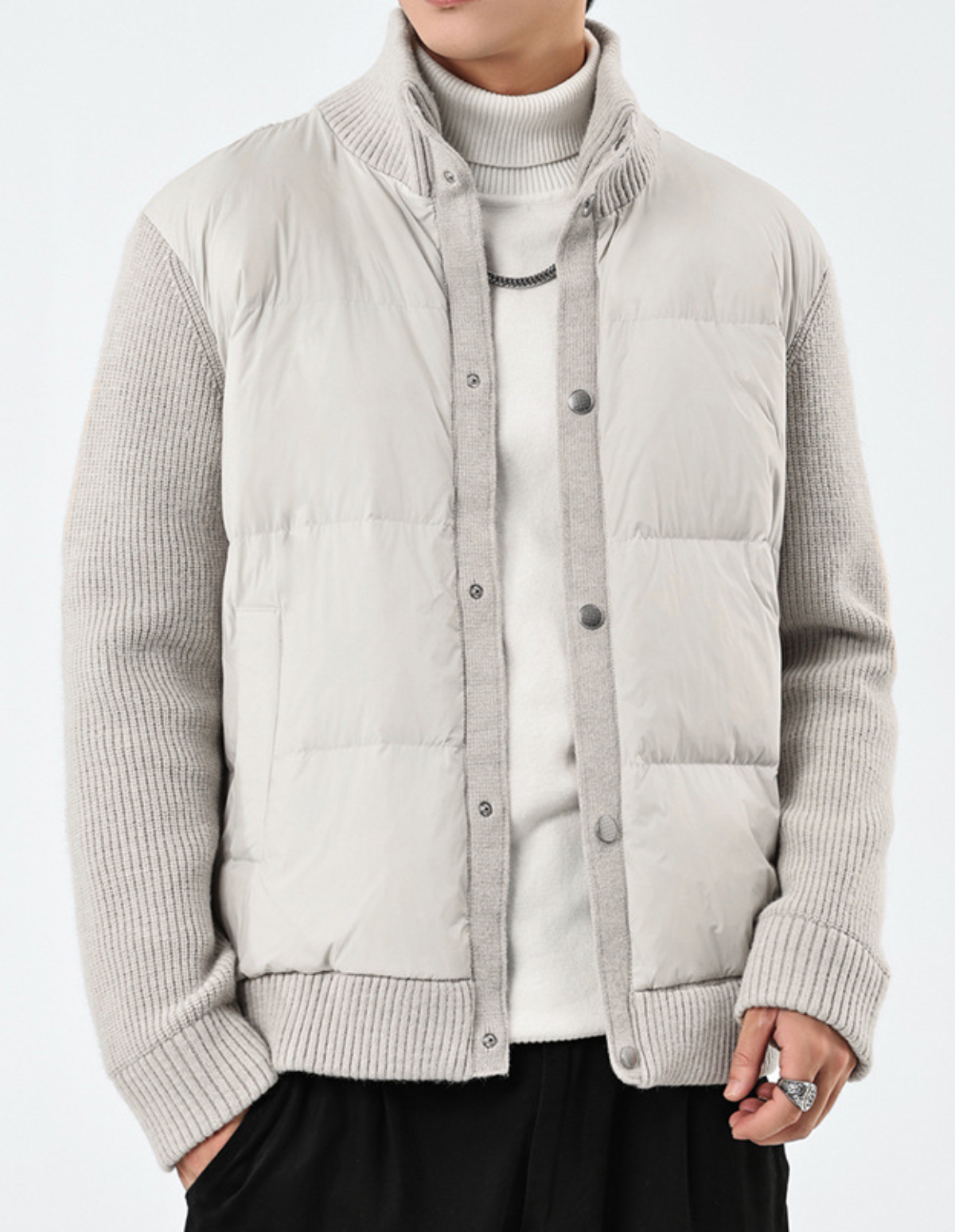 The Valtheris Hybrid Down Jacket