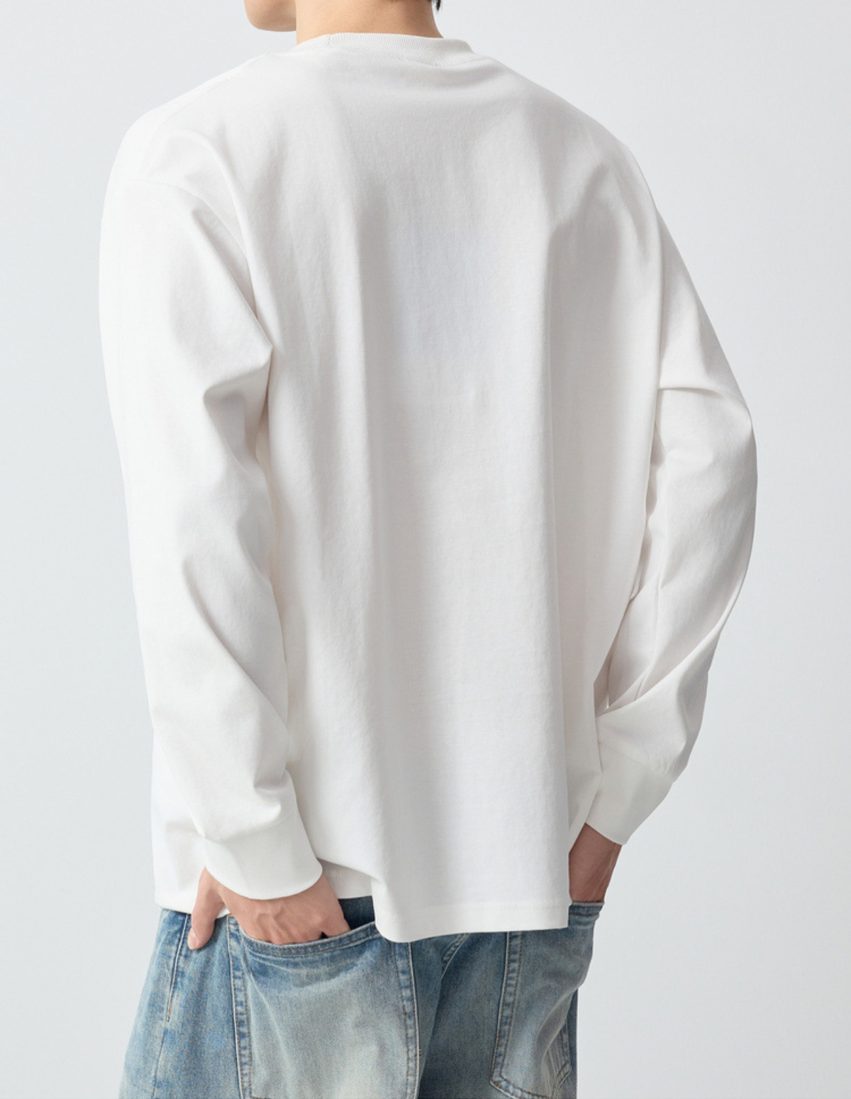 Elvian Ribbed Patchwork Long-Sleeve
