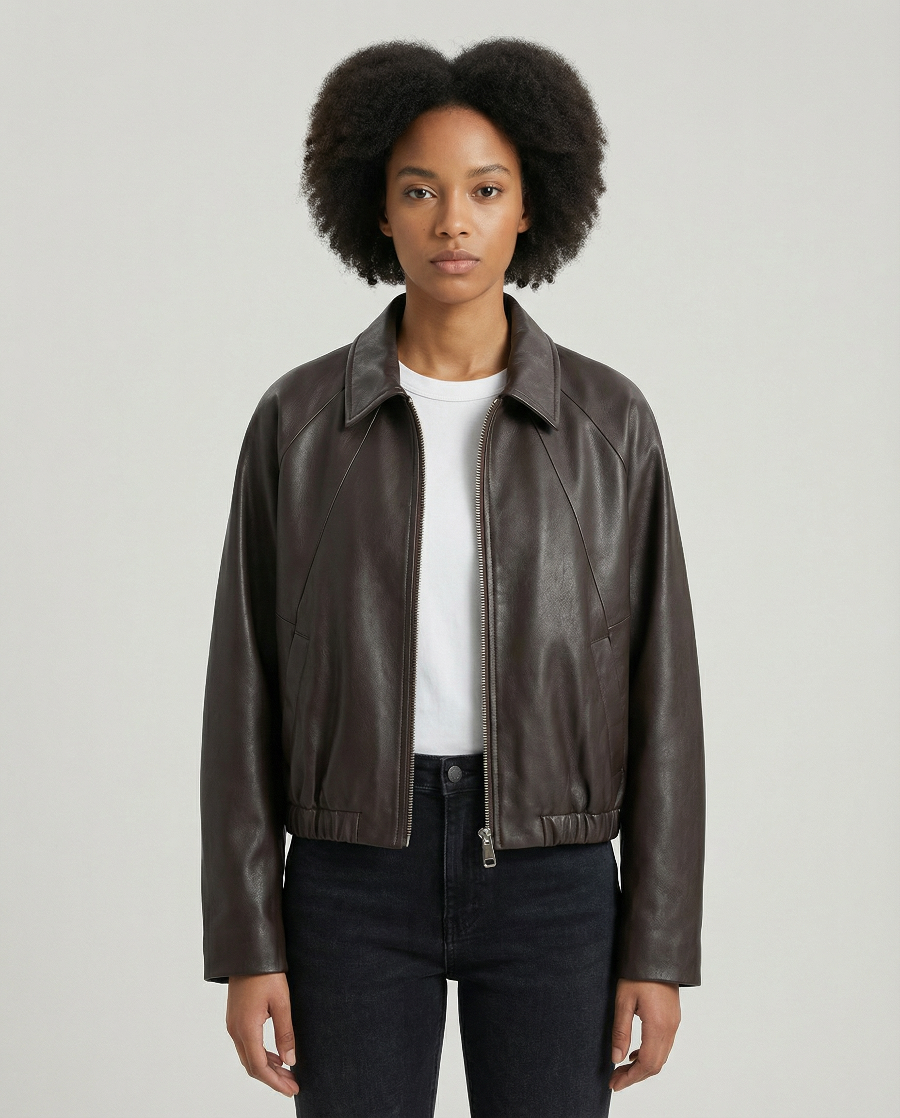 Corsa Cloud-Feel PU Leather Jacket