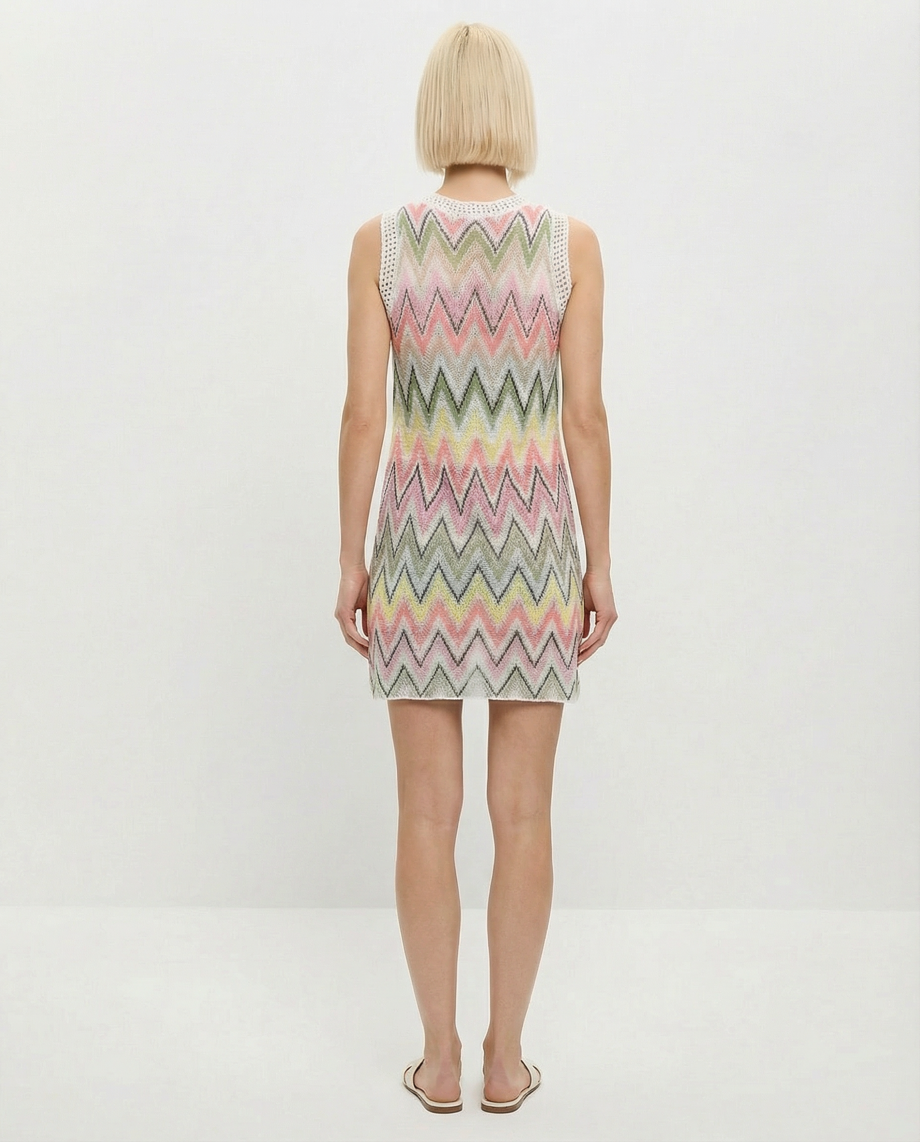 Liora Colorblock Knit Sweater Dress