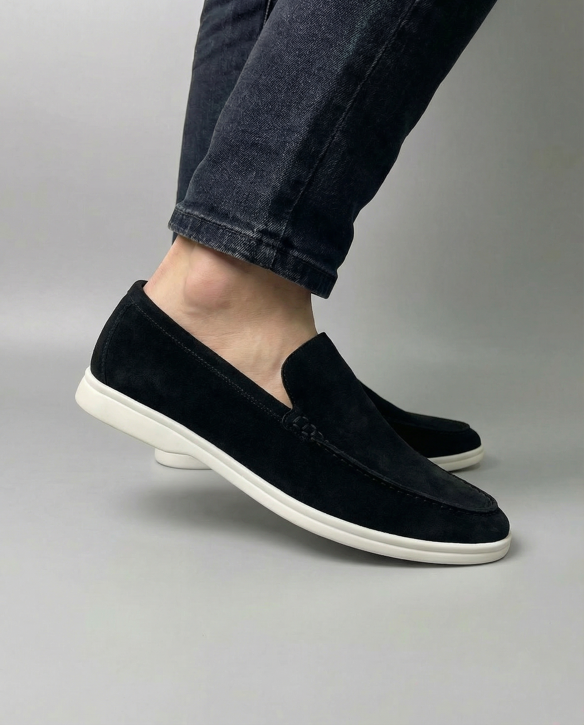Valmere Suede Penny Loafers