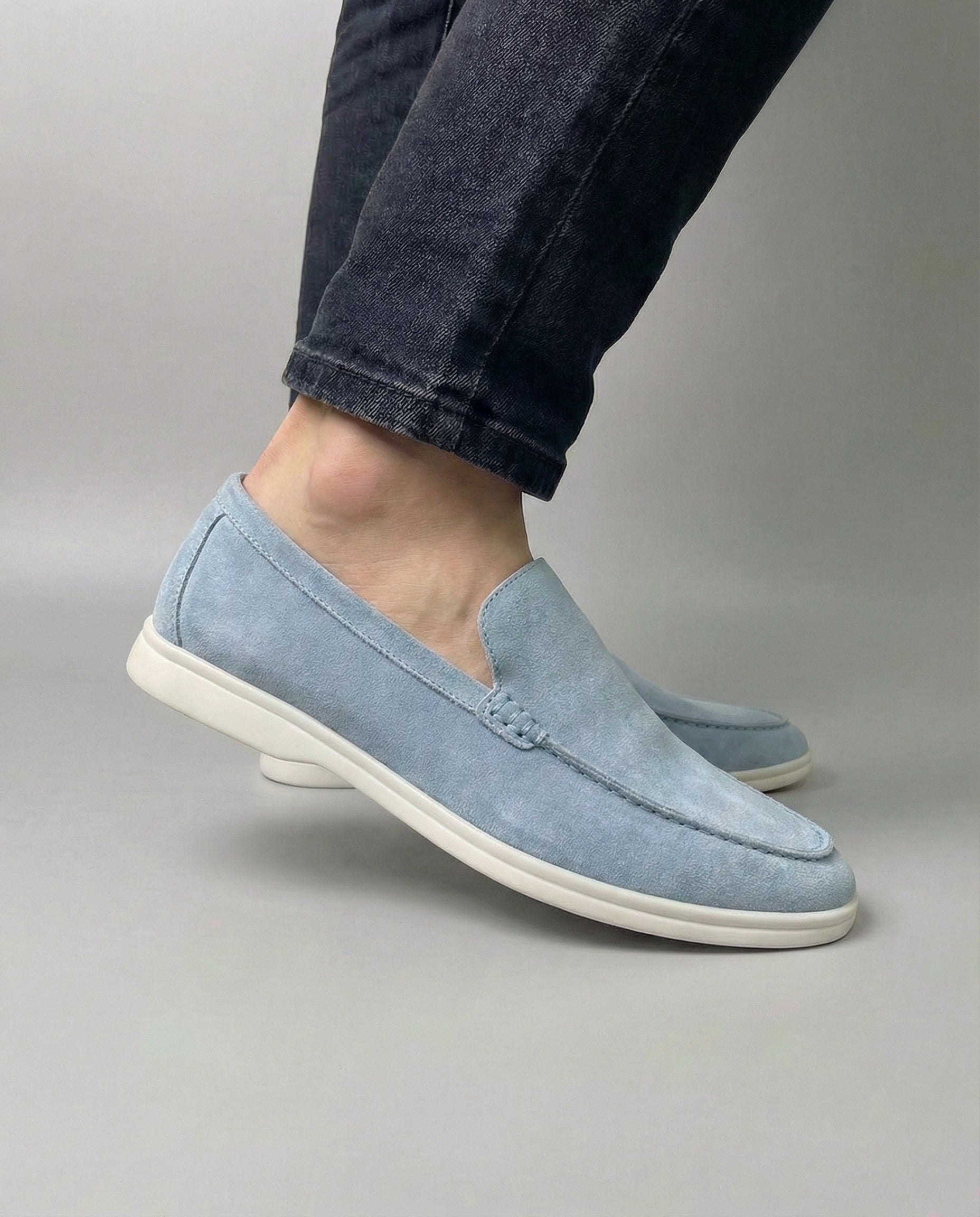 Valmere Suede Penny Loafers