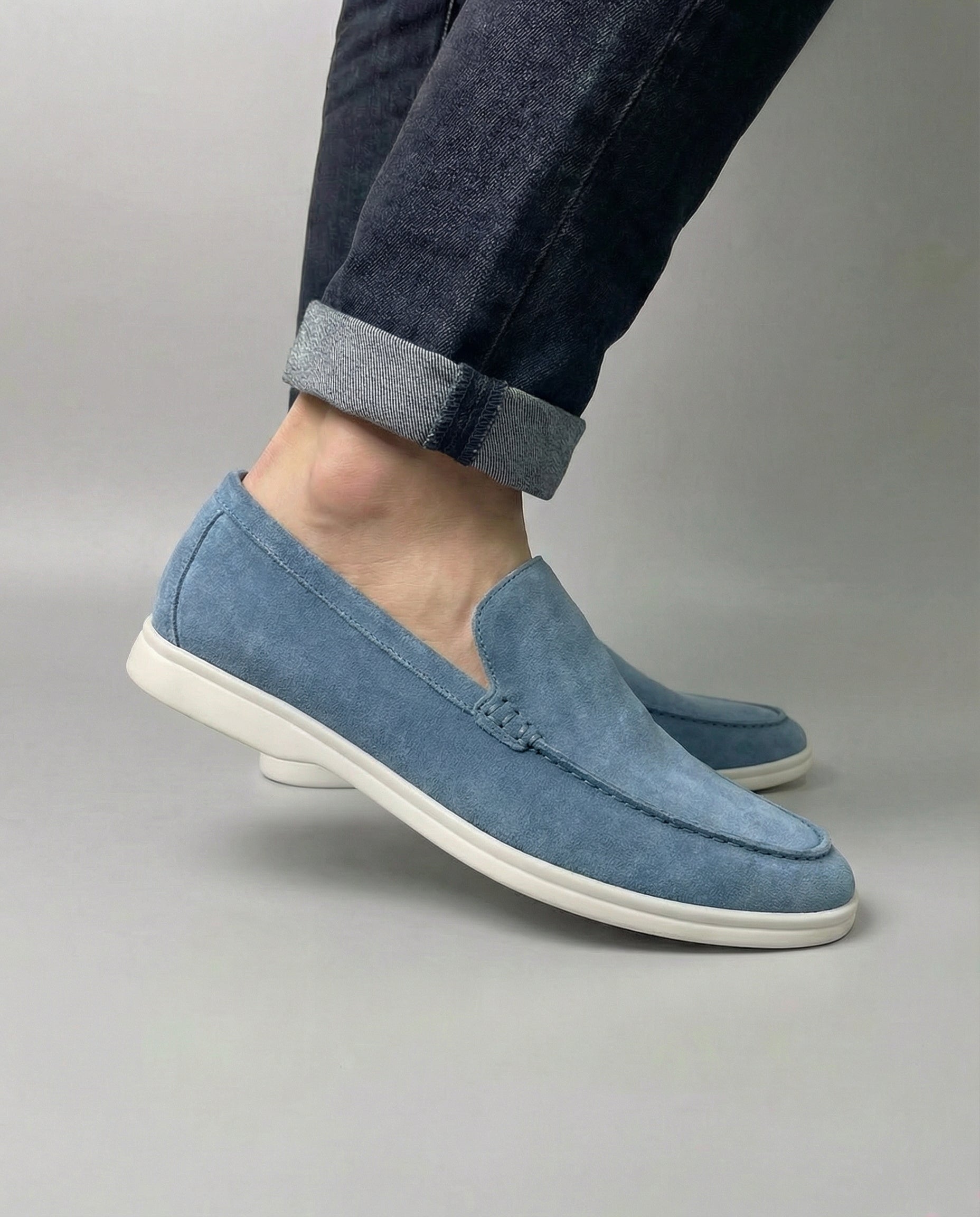 Valmere Suede Penny Loafers
