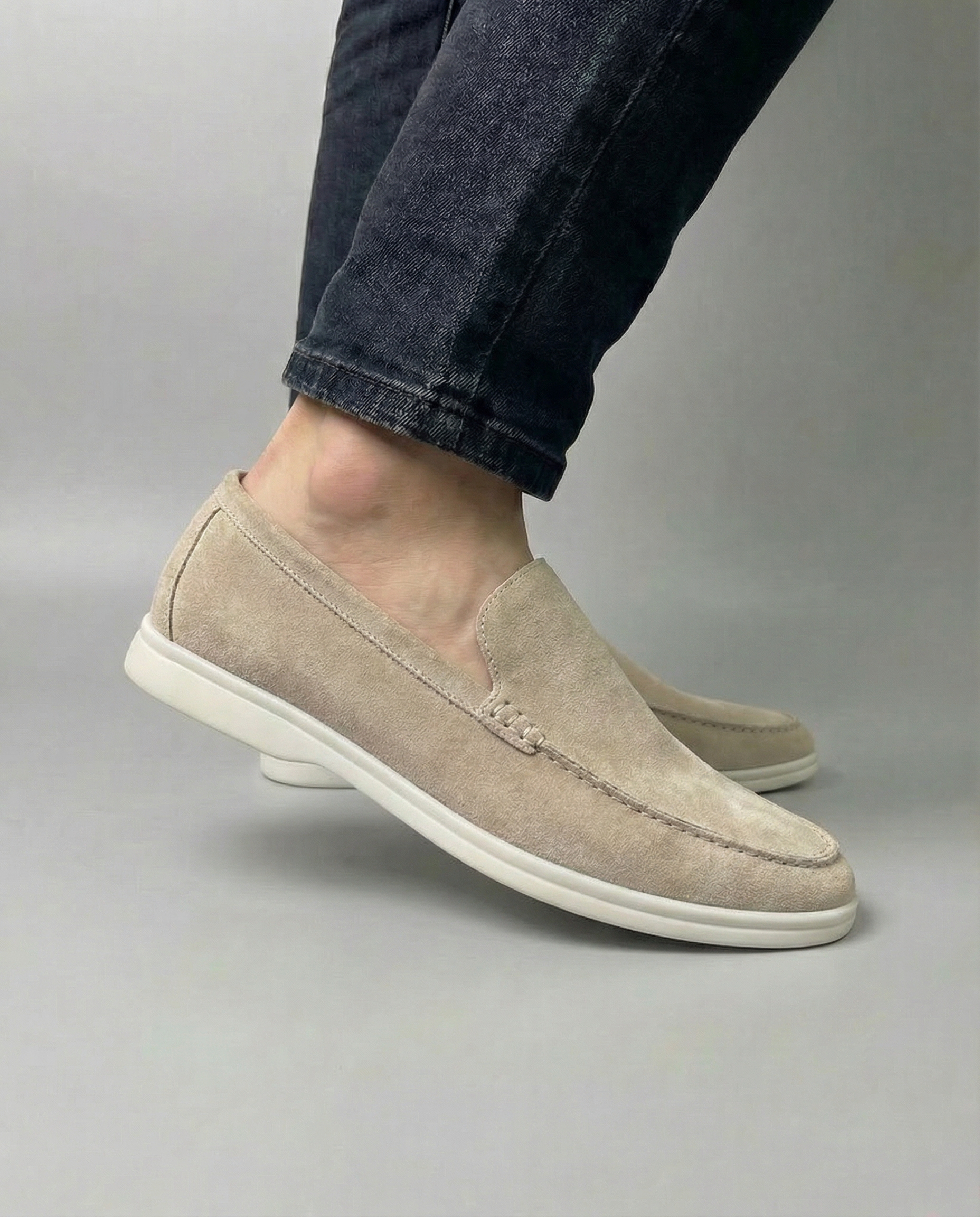 Valmere Suede Penny Loafers