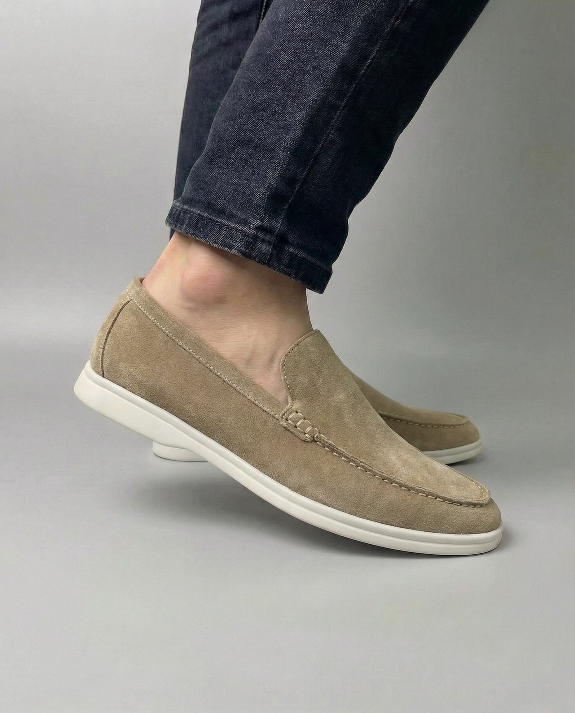 Valmere Suede Penny Loafers